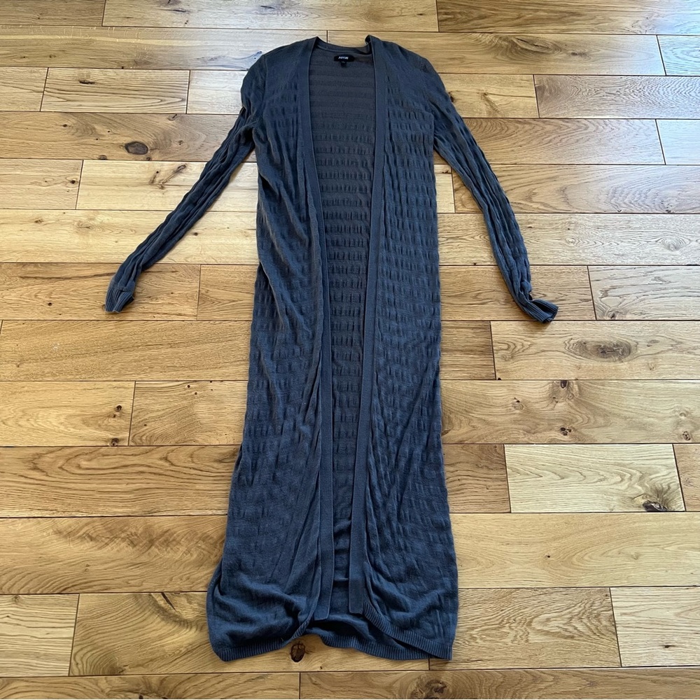 APT. 9 maxi cardigan charcoal grey small